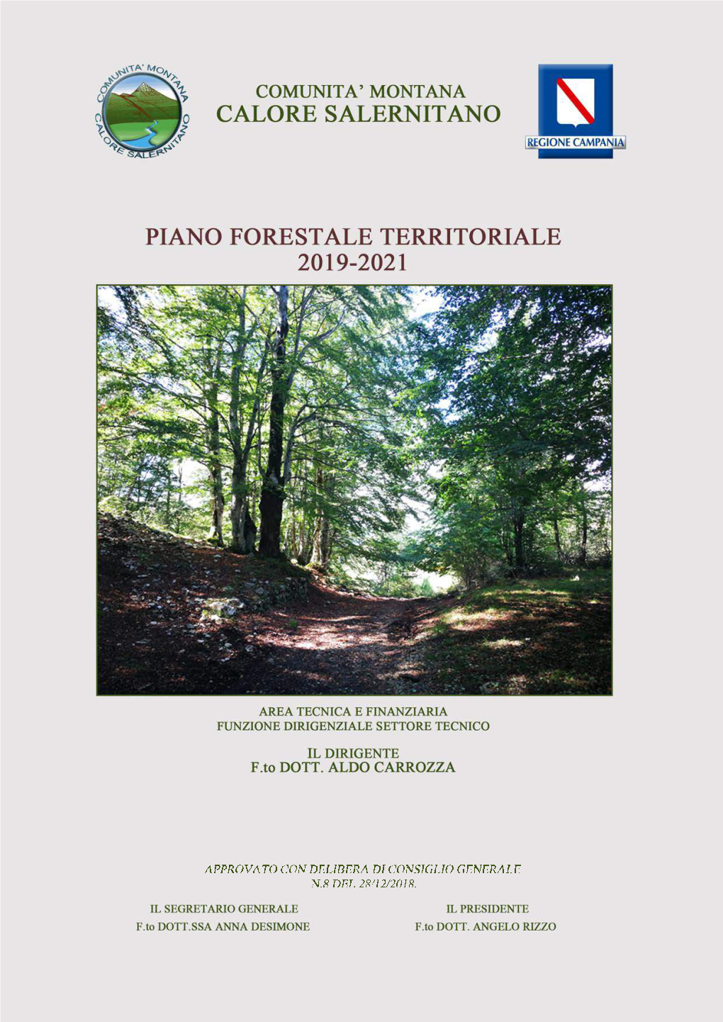 Piano Forestale Triennale