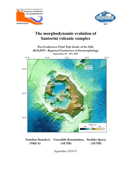 The Morphodynamic Evolution of Santorini Volcanic Complex