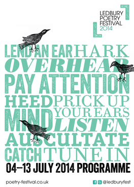 04–13 July 2014 Programme