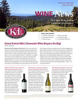 K&L's Domestic Wine Buyers Go Big!