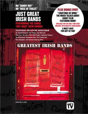 Just Great Irish Bands