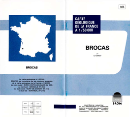 Carte Géologique De Brocas (925)