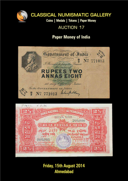 Paper Money of India