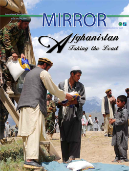 OFFICIAL MAGAZINE of ISAF International Security Assistance