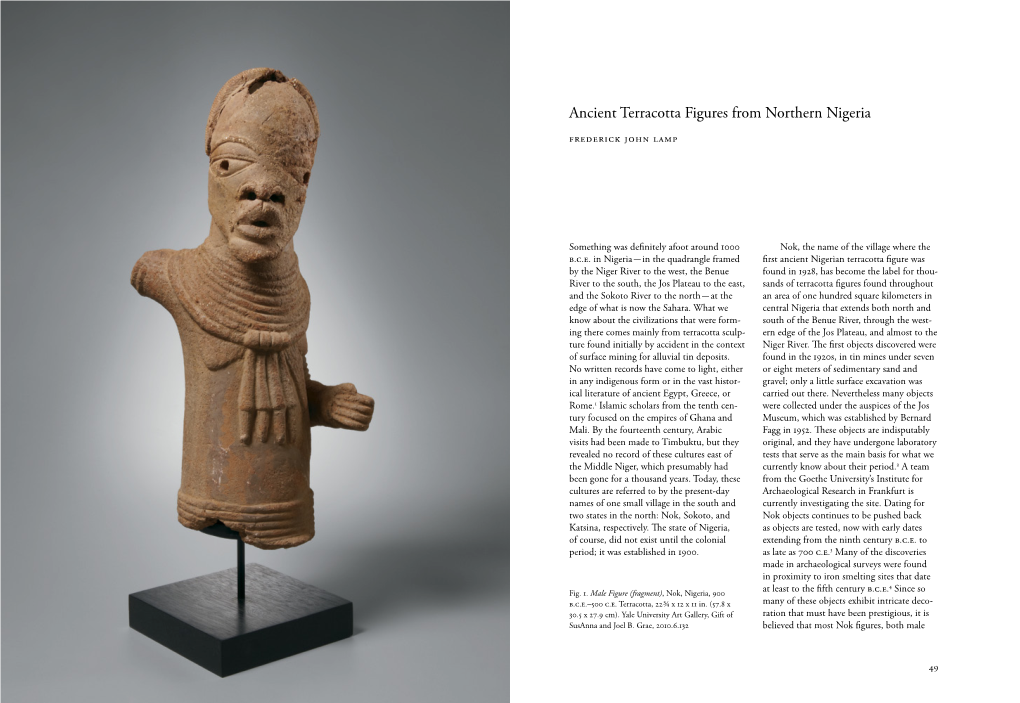 Ancient Terracotta Figures from Northern Nigeria