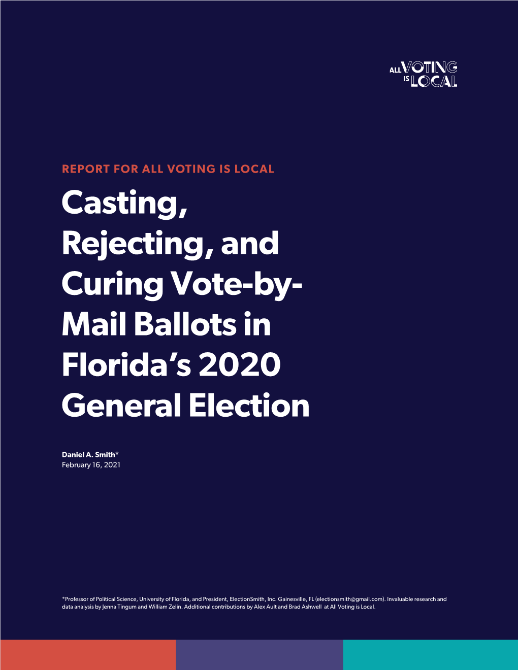 Mail Ballots in Florida's 2020 General Election