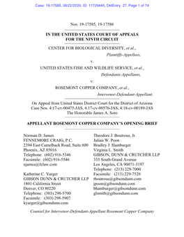 Nos. 19-17585, 19-17586 in the UNITED STATES COURT OF