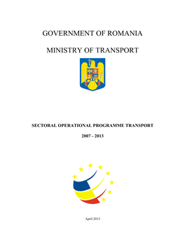 Government of Romania Ministry of Transport