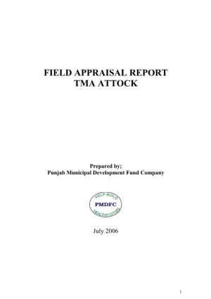 Field Appraisal Report Tma Attock
