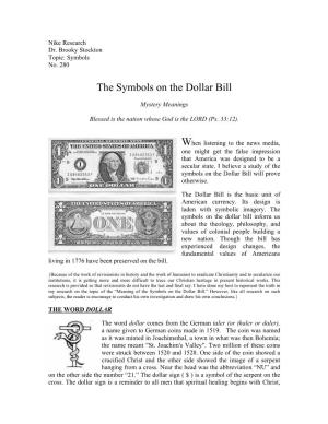 Symbols on the Dollar Bill
