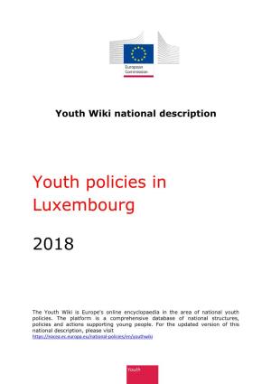 Youth Policies in Luxembourg