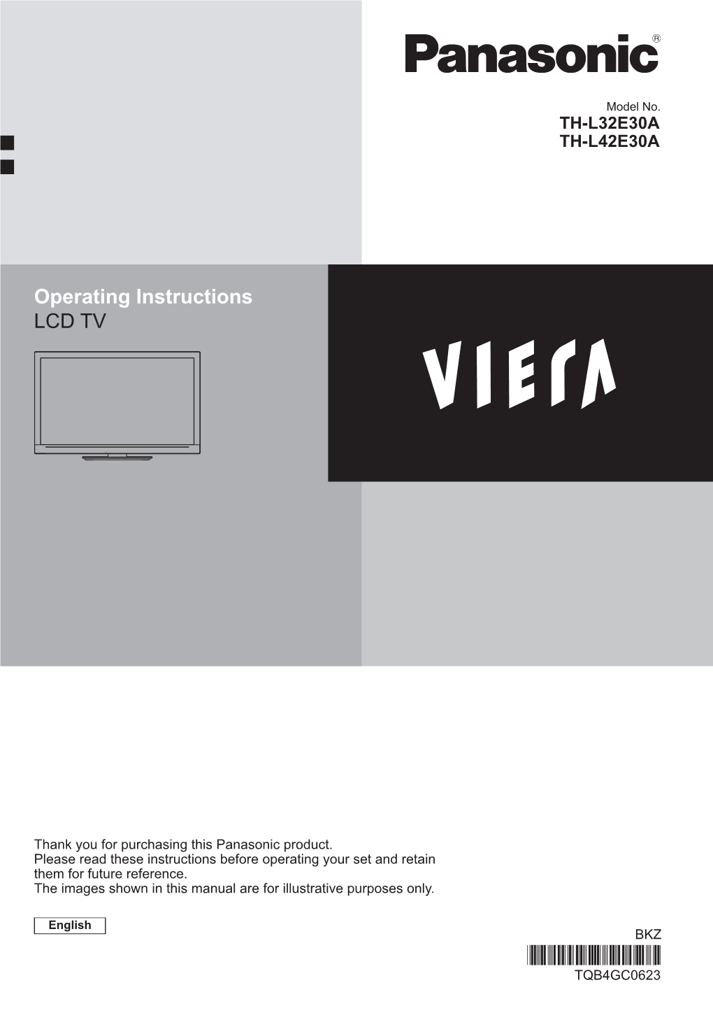 Operating Instructions LCD TV