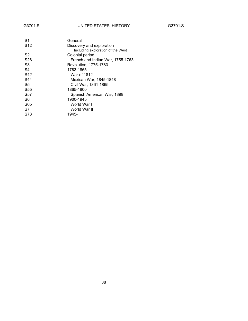 Class G Tables of Geographic Cutter Numbers: Maps -- by Region Or Country -- America -- North America -- United States -- Northe