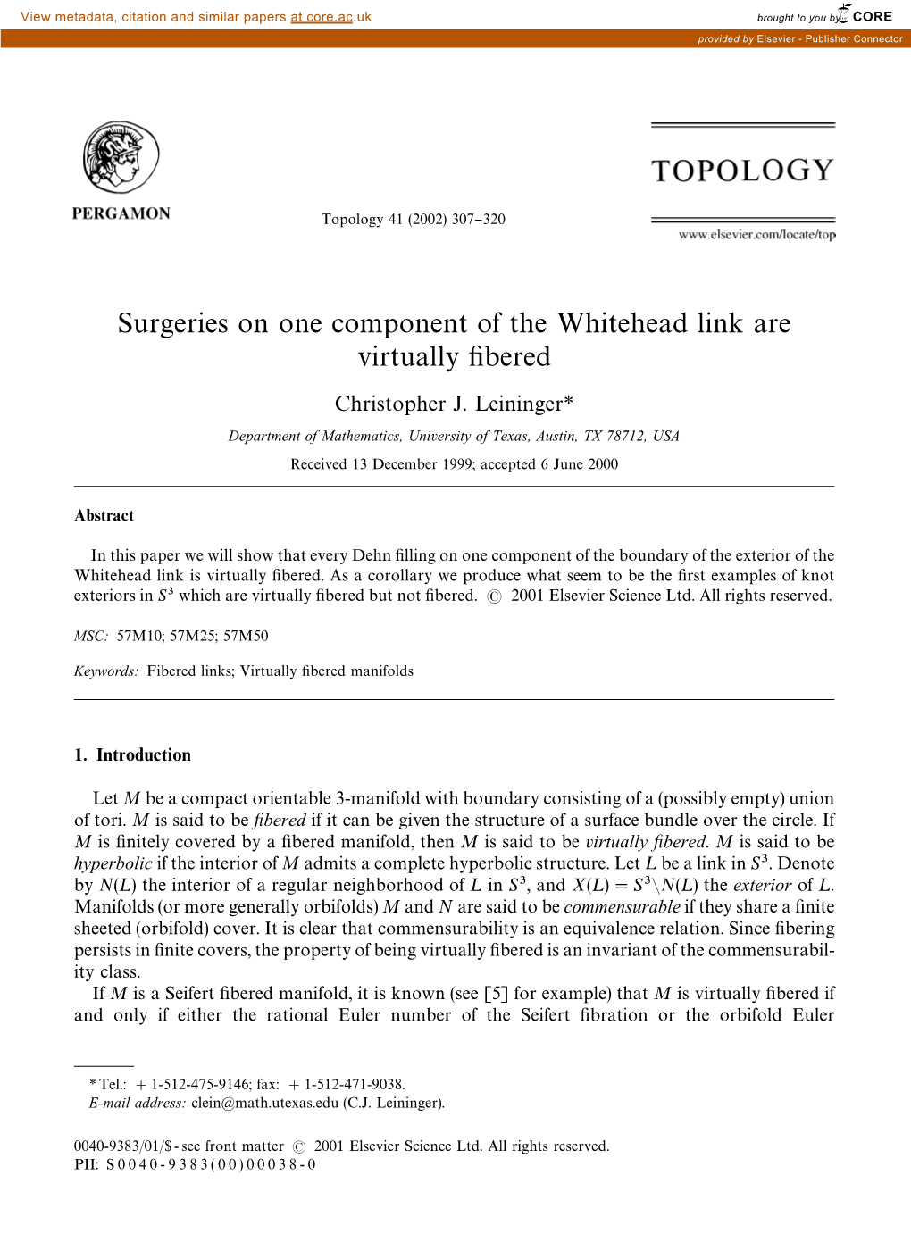 Surgeries on One Component of the Whitehead Link Are Virtually "Bered