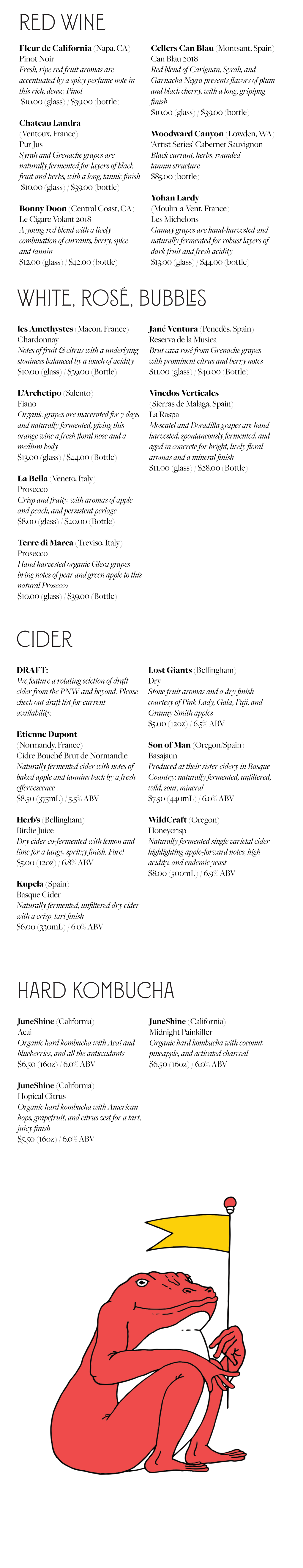 Depot Menu Cider Wine 9 29 20