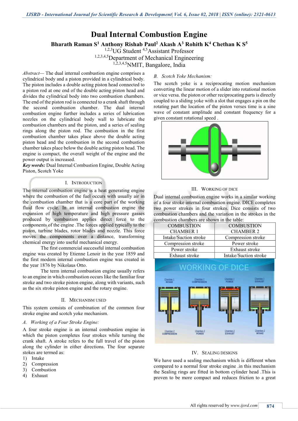 International Journal for Scientific Research & Development