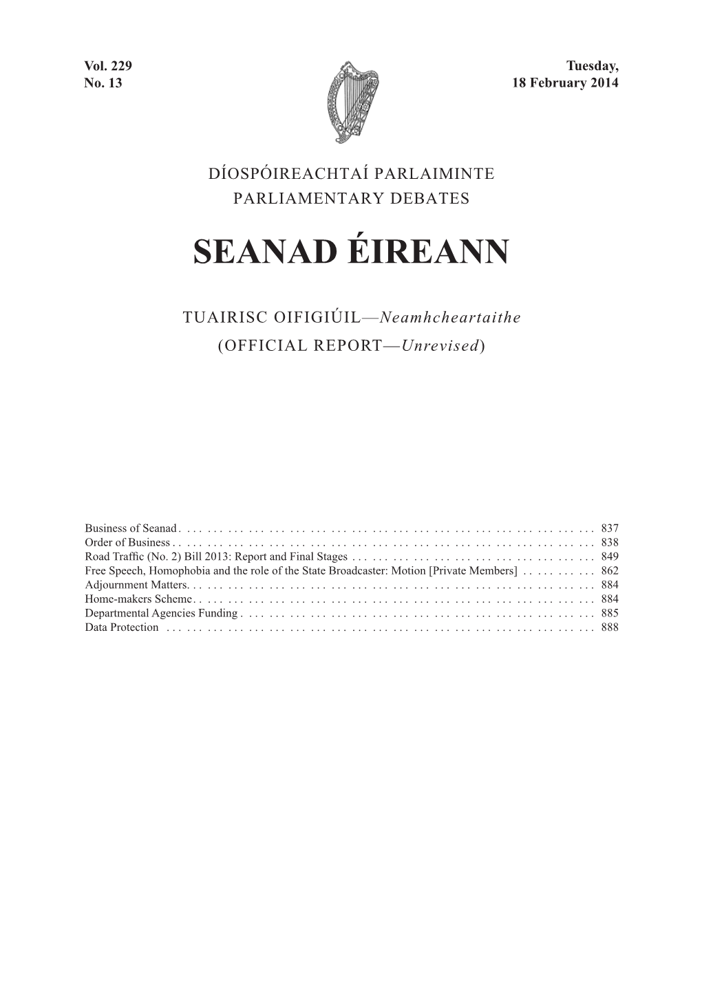 Seanad Éireann