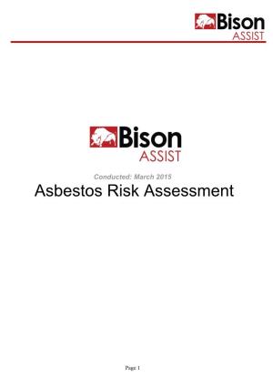 Asbestos Risk Assessment