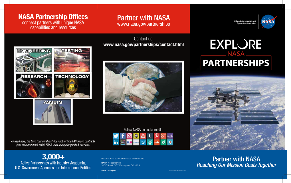 Partnerships Space Administration Capabilities and Resources