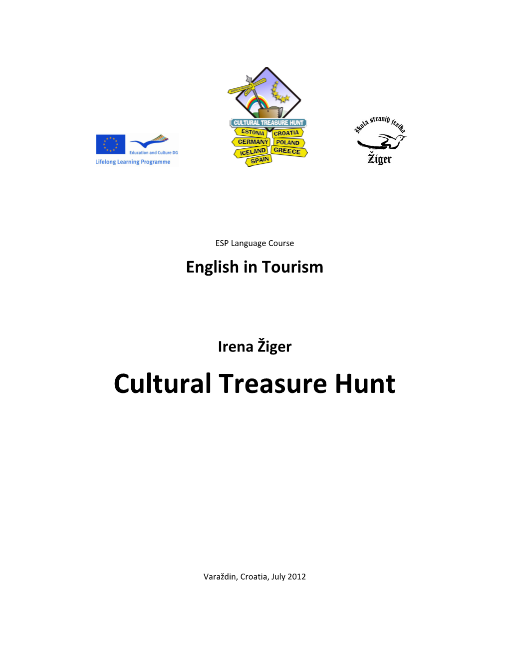 English in Tourism ESP Language Course