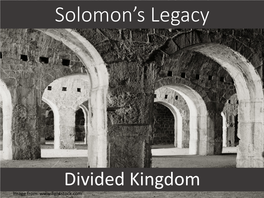 Solomon's Legacy