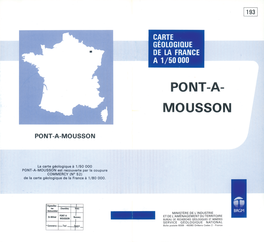Pont-A-Mousson a 1/50000