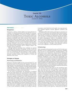 Toxic Alcohols Suzanne R
