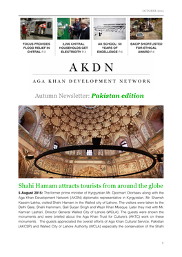 AKDN Pakistan Newsletter