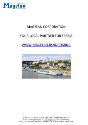 Magelan Corporation Your Local Partner for Serbia