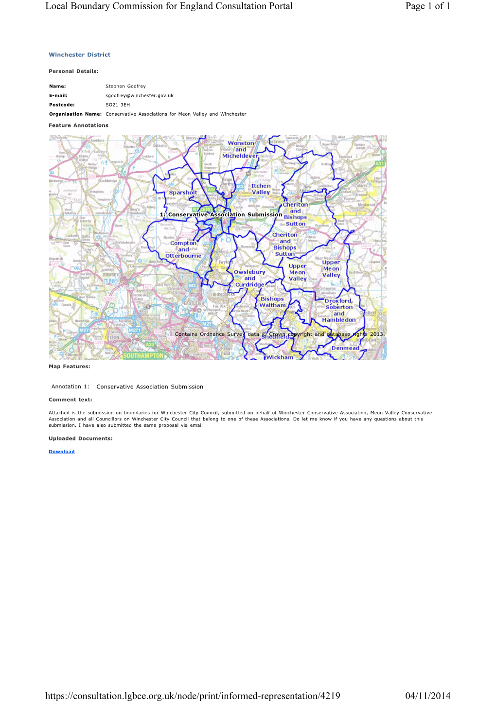 Conservation Association for Meon Valley and Winchester