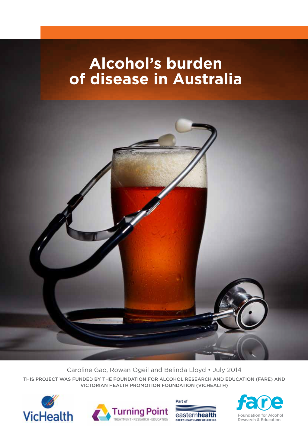 Alcohol's Burden of Disease in Australia