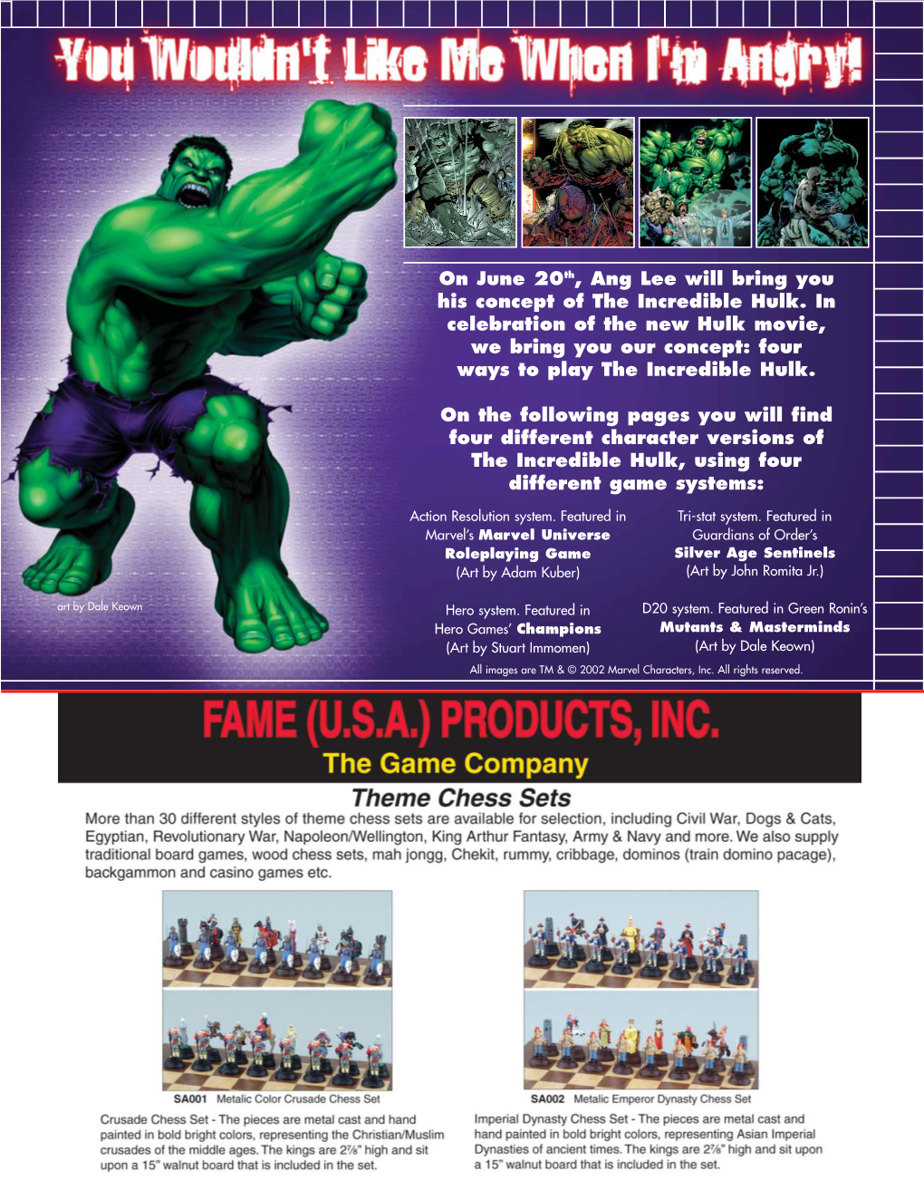 On June 20Th, Ang Lee Will Bring You His Concept of the Incredible Hulk