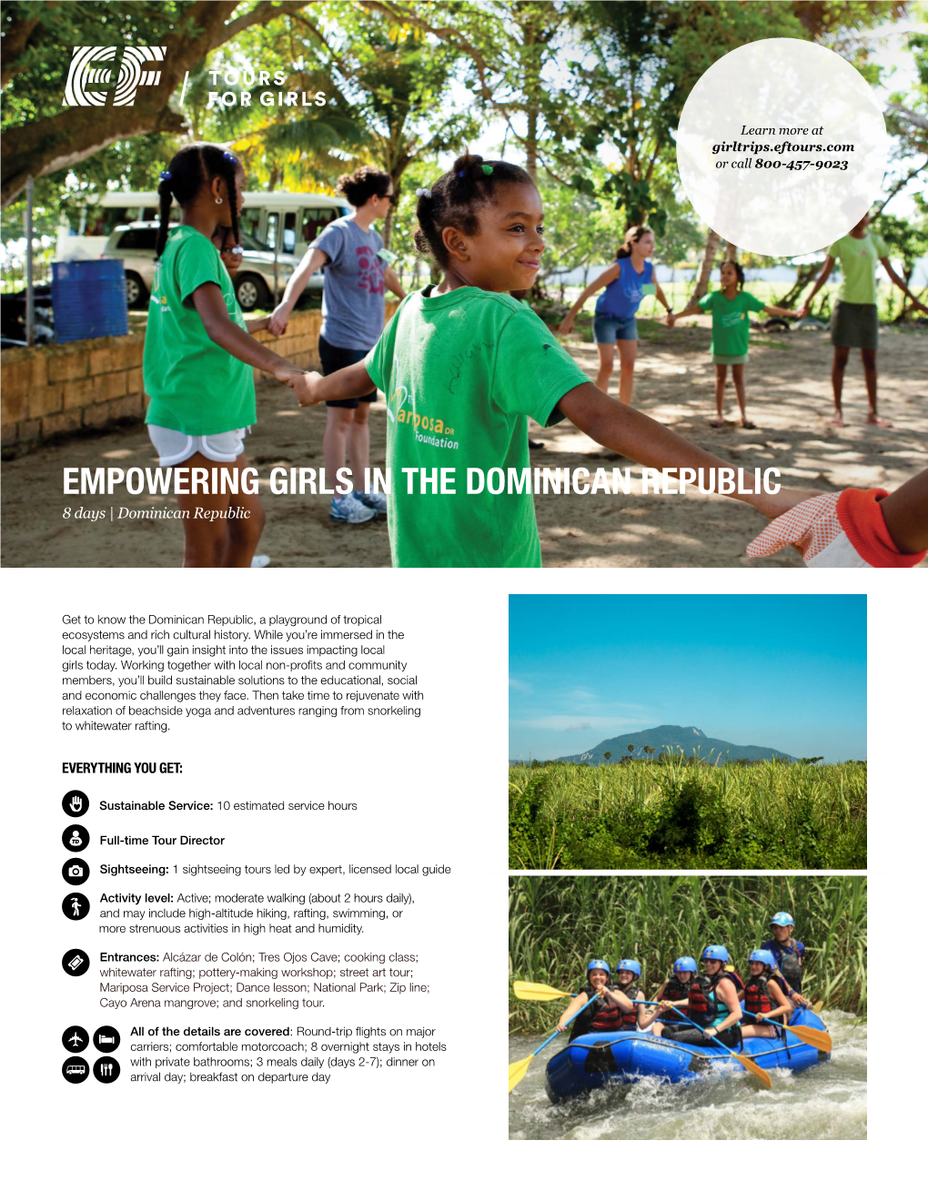 EMPOWERING GIRLS in the DOMINICAN REPUBLIC 8 Days | Dominican Republic