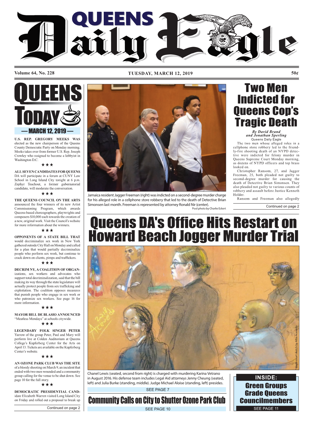 Queens Daily Eagle Elected Asparentsindistrict30are the New Chairperson of the Queens Fromdistrict Thethe Attorneysettlements Two Men Richard Ofwhose Dozens A