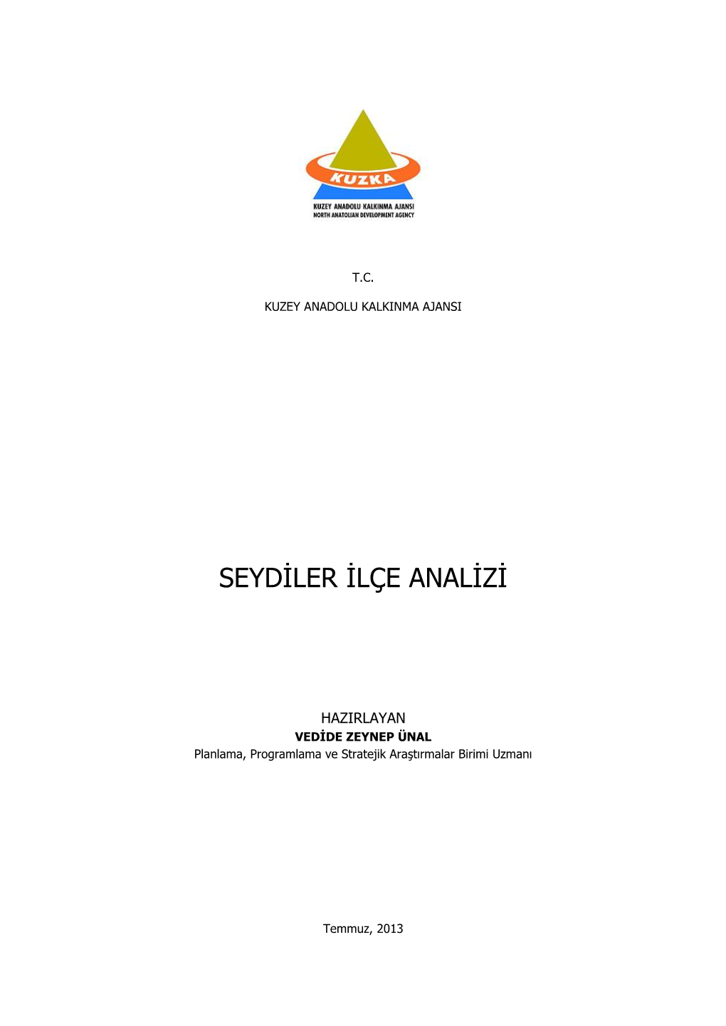 Seydiler İlçe Analizi 1.751 KB / .Pdf