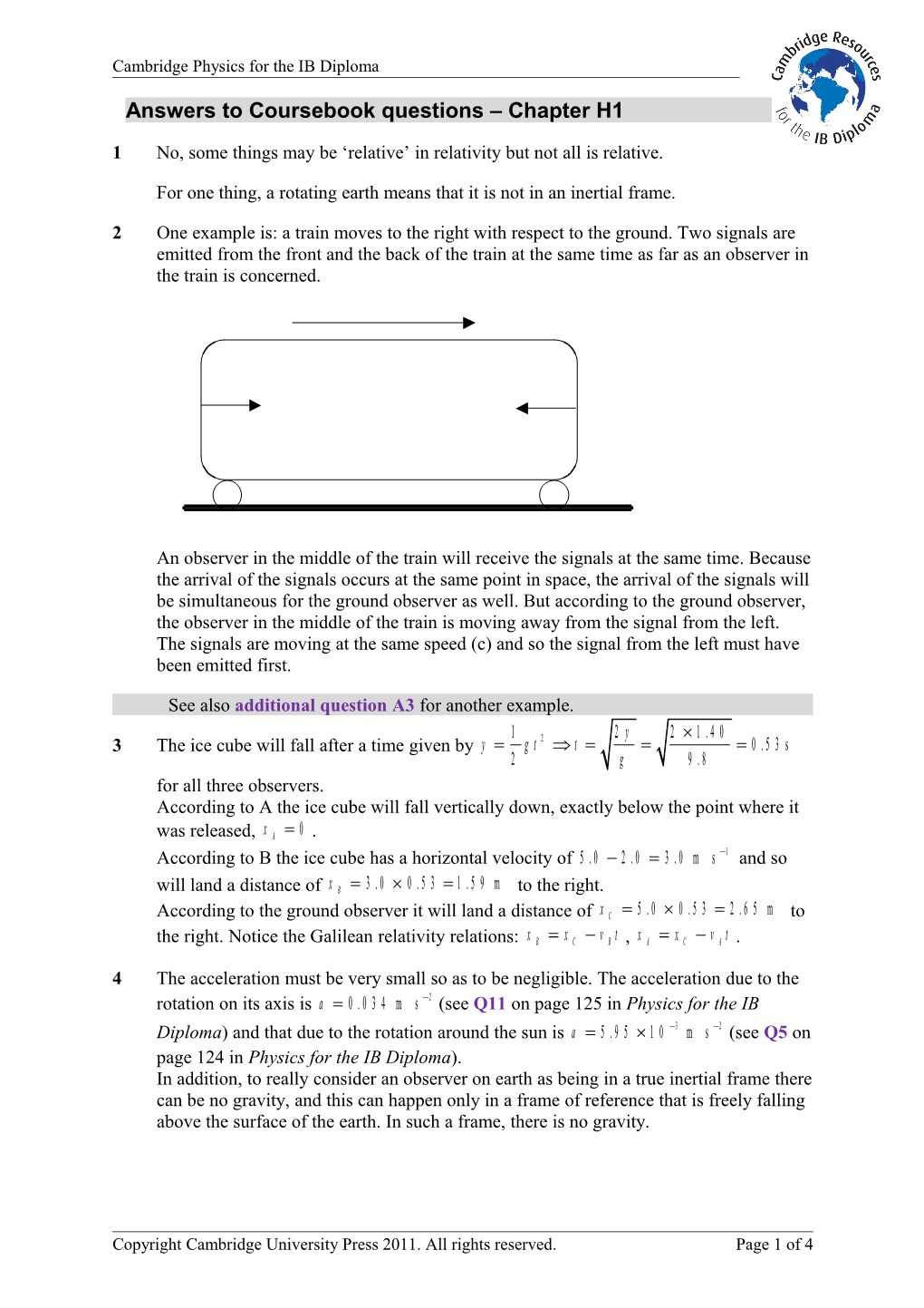 Extension Worksheet Topic 6 s6