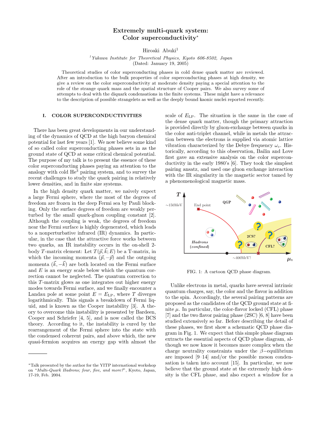 Color Superconductivity∗