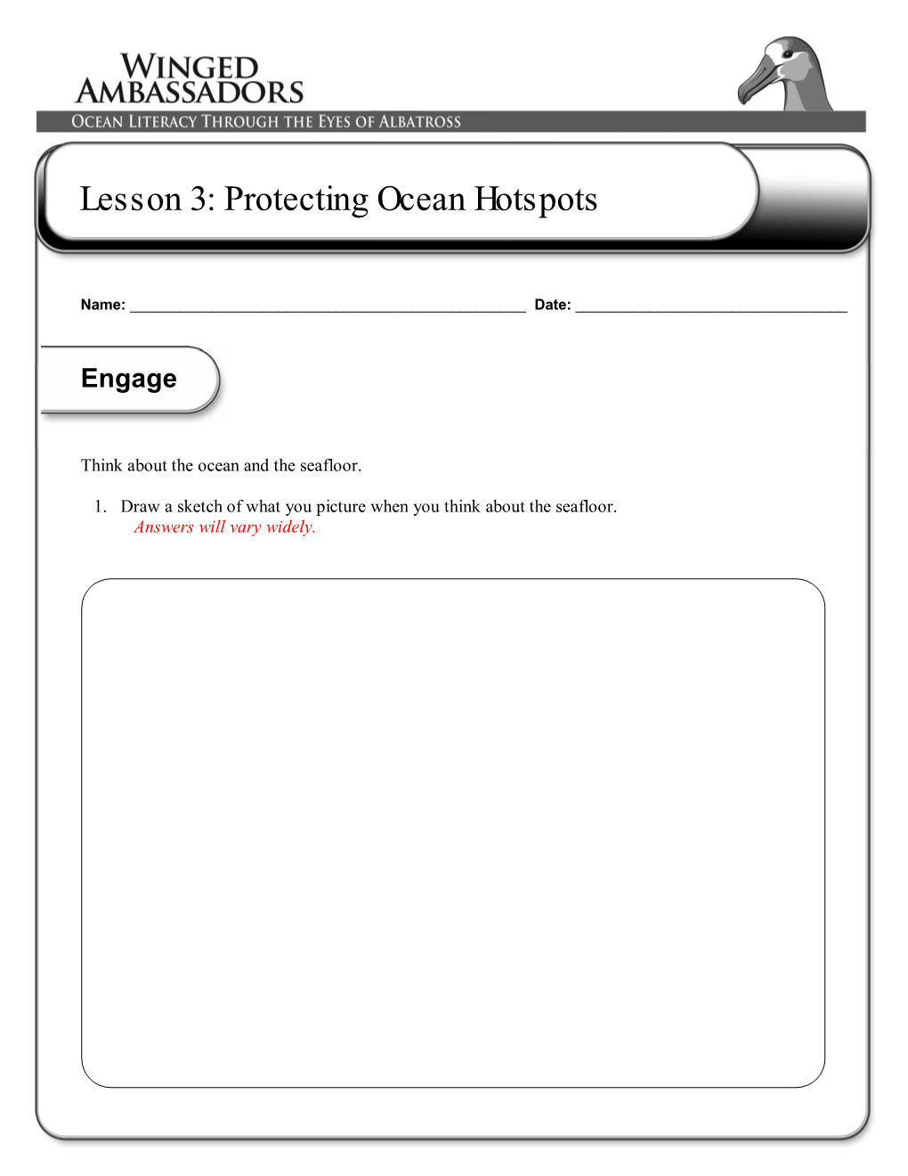 Lesson 3: Protecting Ocean Hotspots