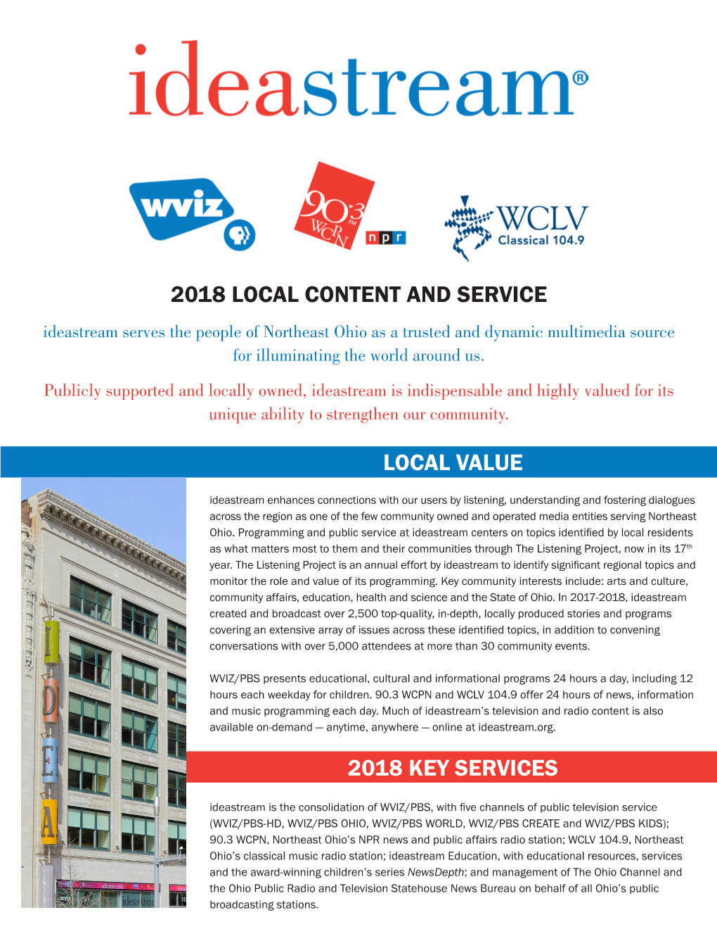 Local Value 2018 Key Services 2018 Local Content And