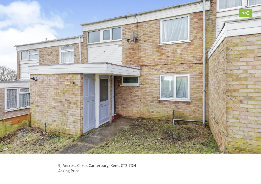 9, Ancress Close, Canterbury, Kent, CT2 7DH Asking Price