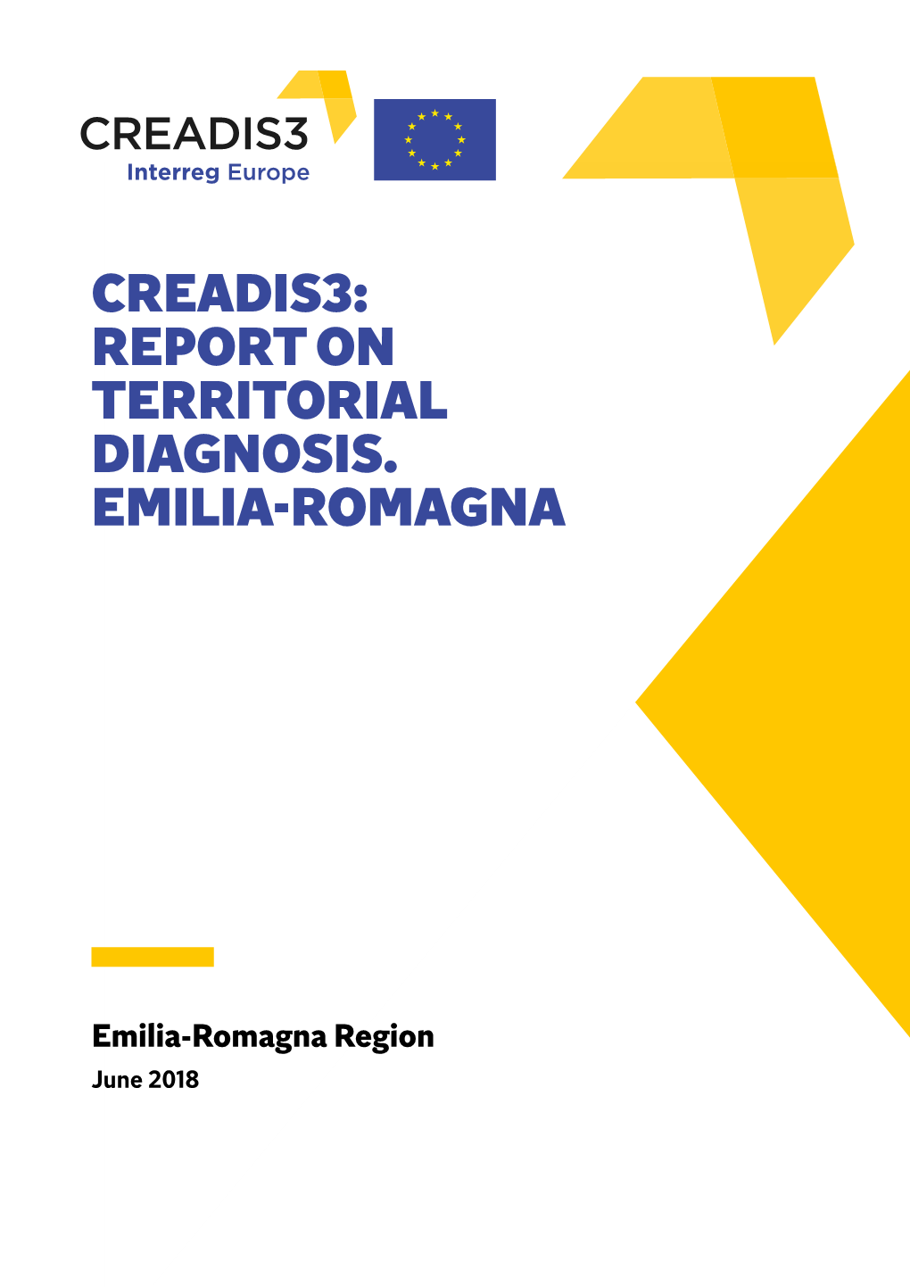 Report on Territorial Diagnosis. Emilia-Romagna