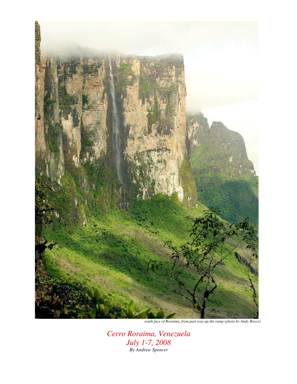 Venezuela, Cerro Roraima