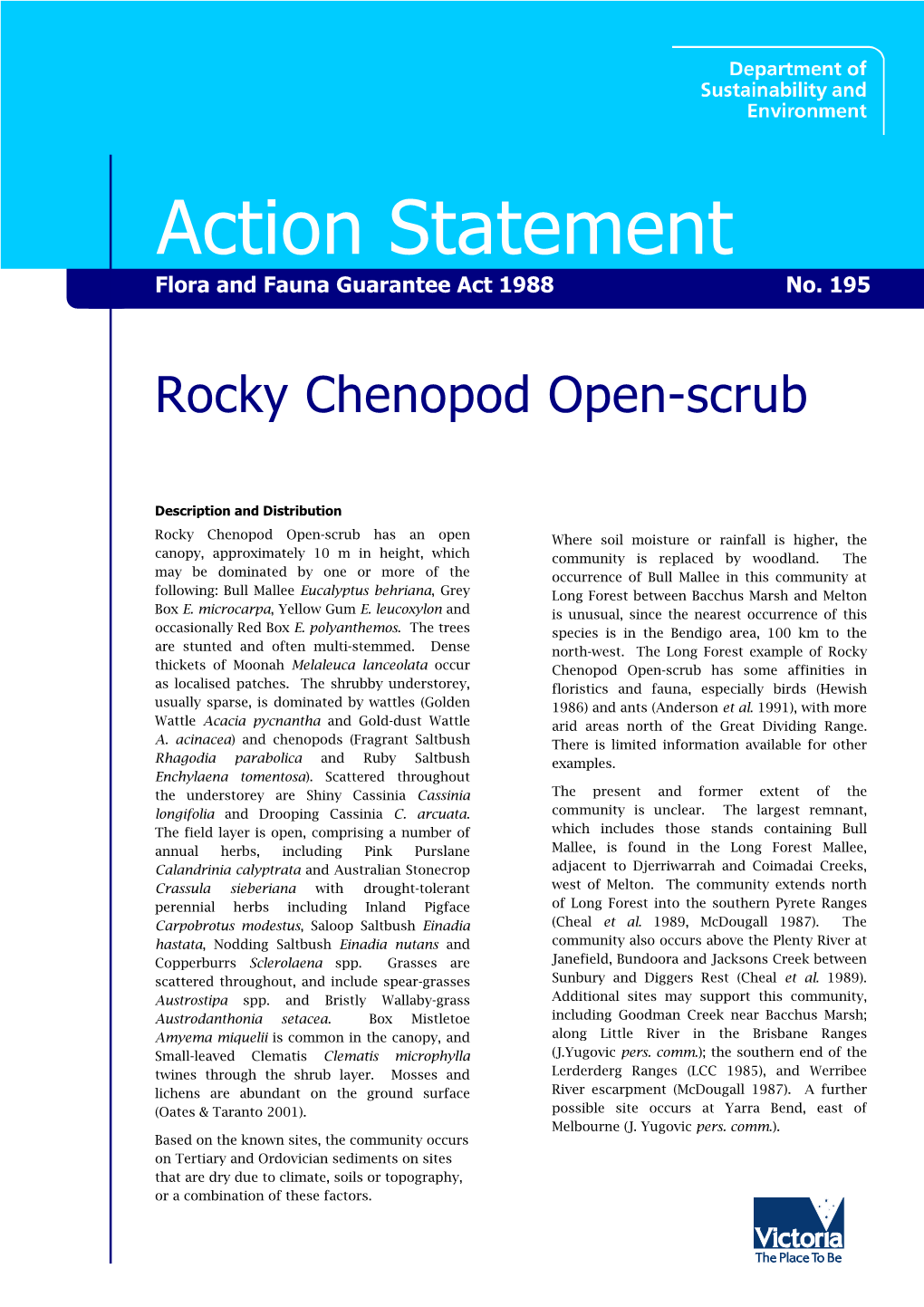 Rocky Chenopod Open-Scrub