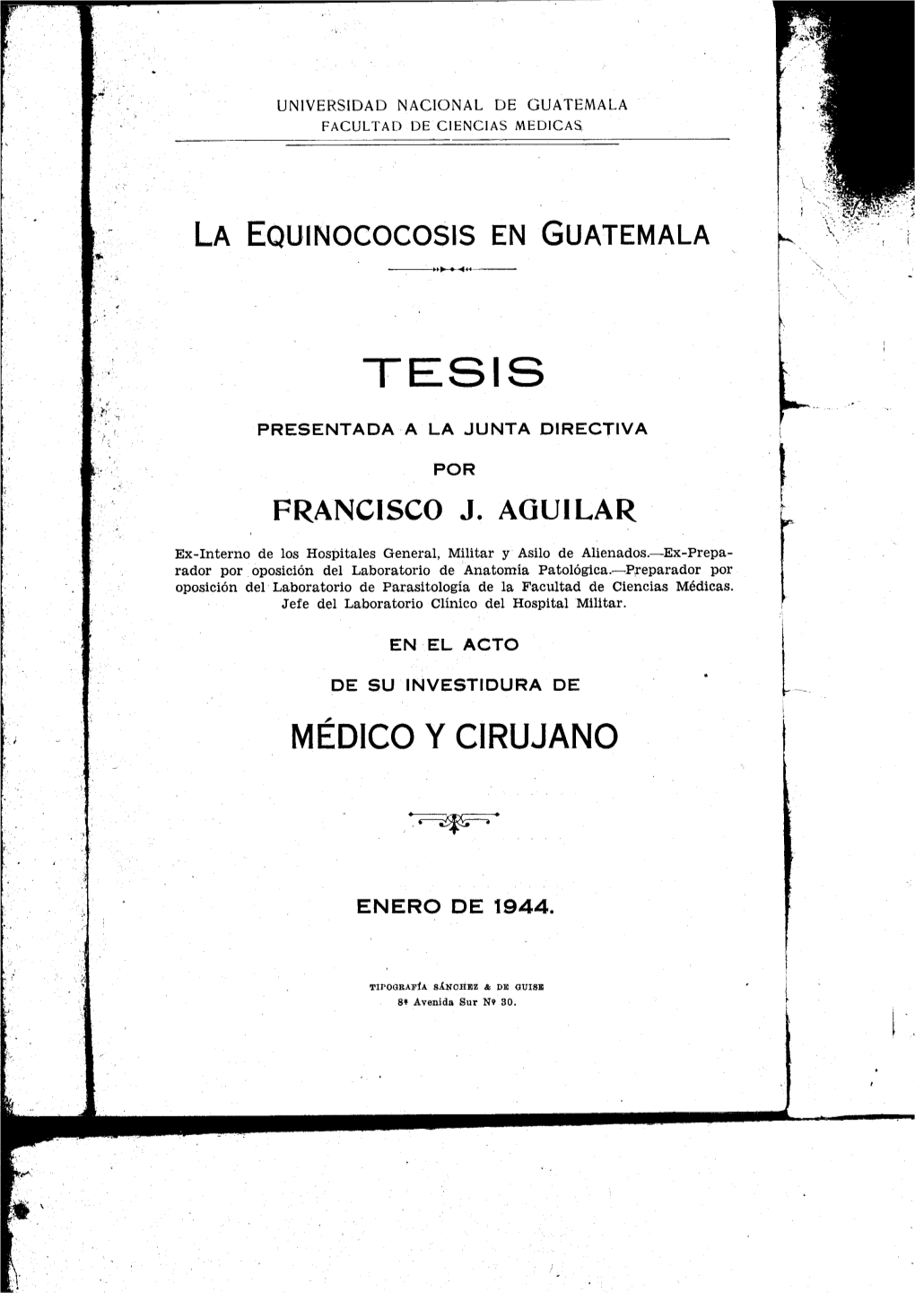 Francisco J. Aguilar Médico Y Cirujano