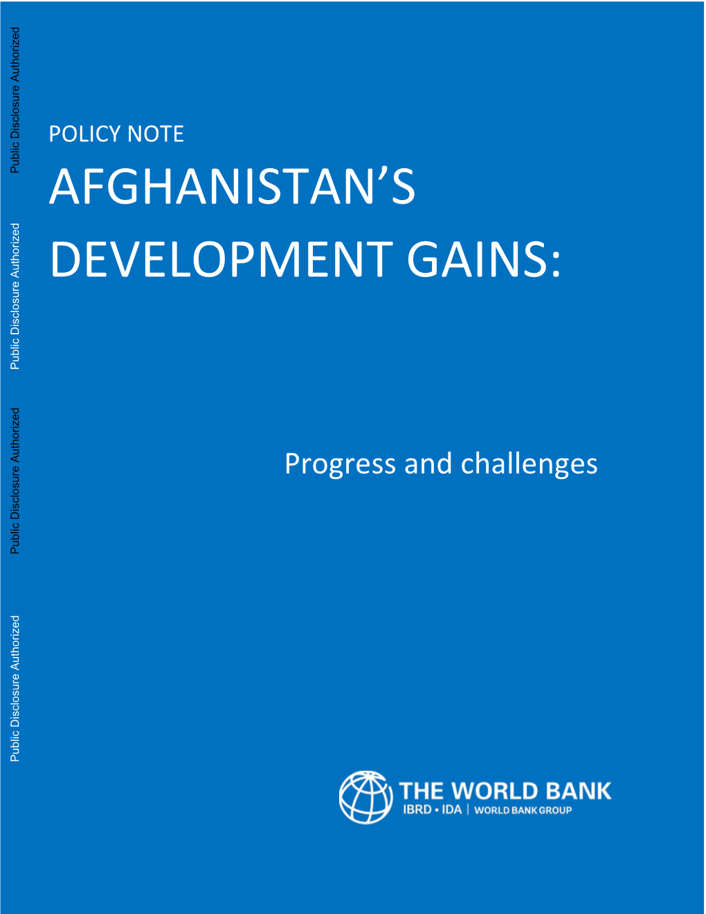 Afghanistan's Development Gains