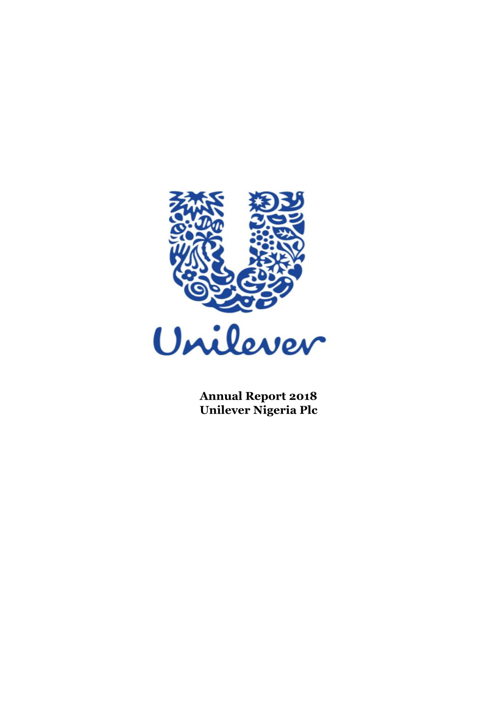 Unilever Audited Financial Statements YE 31 December, 2018