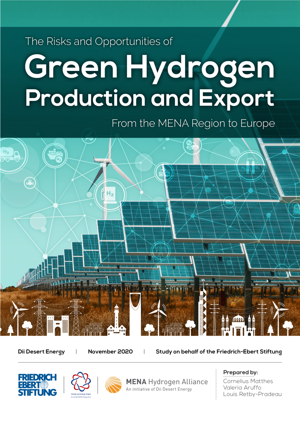 Green Hydrogen Production and Export from the MENA Region to Europe