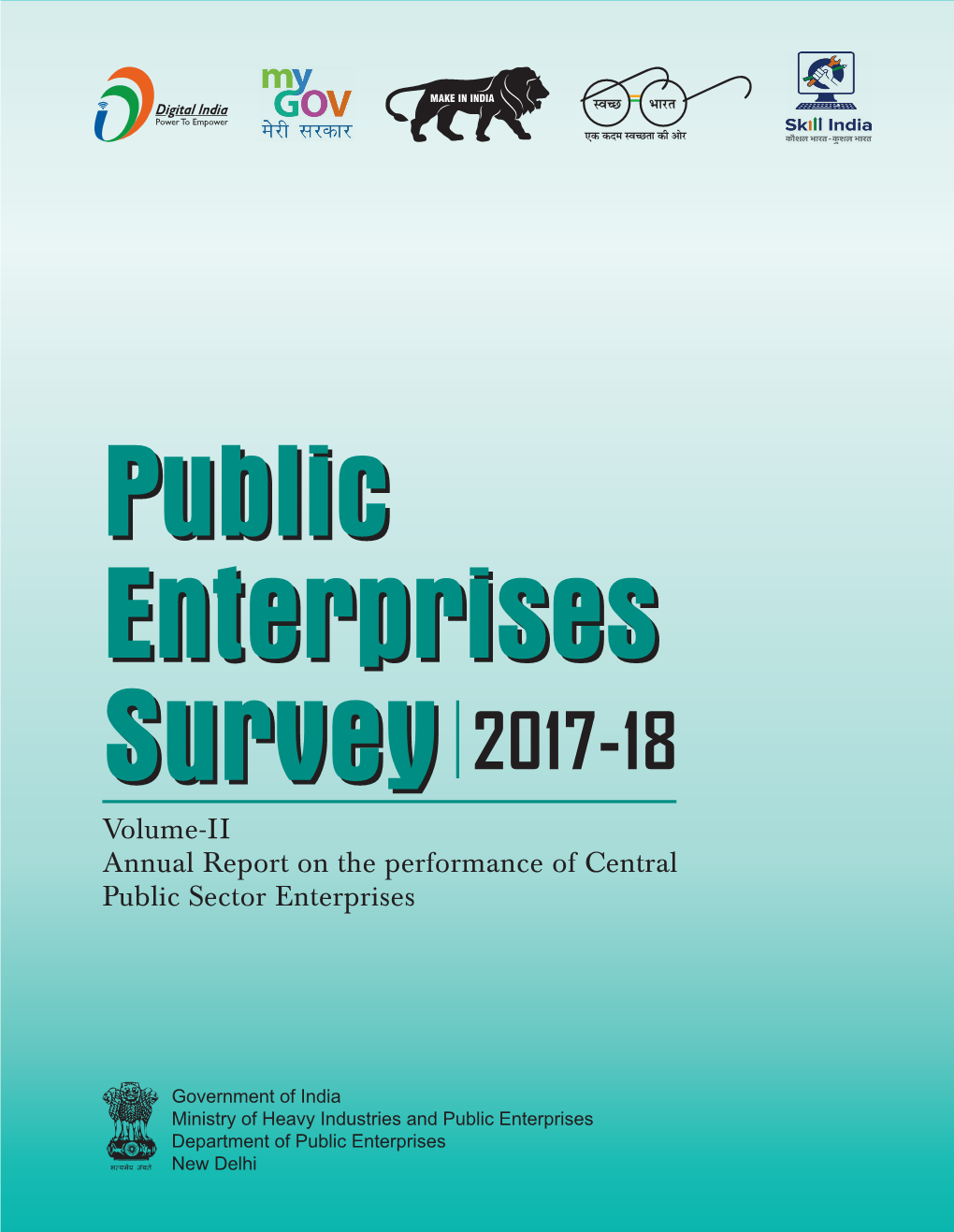 Public Enterprises Survey 2017-18