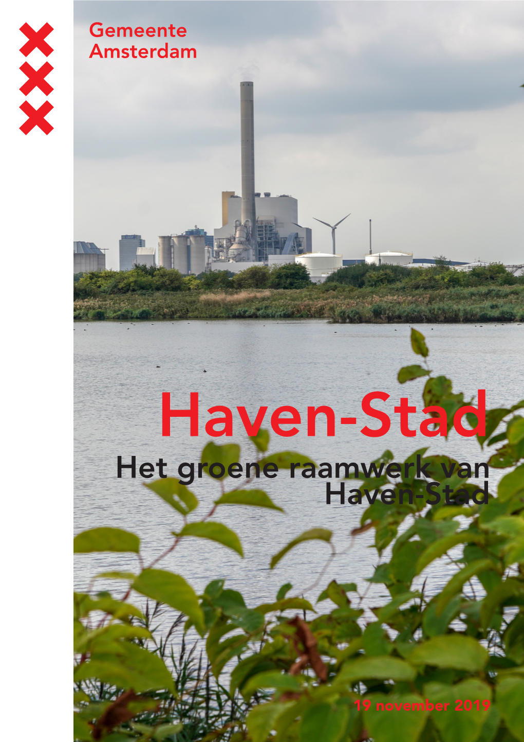 Het Groene Raamwerk Van Haven-Stad