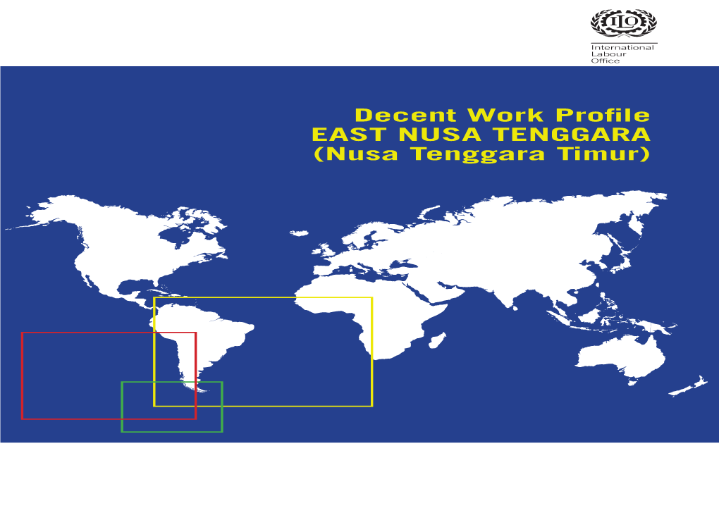 Decent Work Profile EAST NUSA TENGGARA (Nusa Tenggara Timur)
